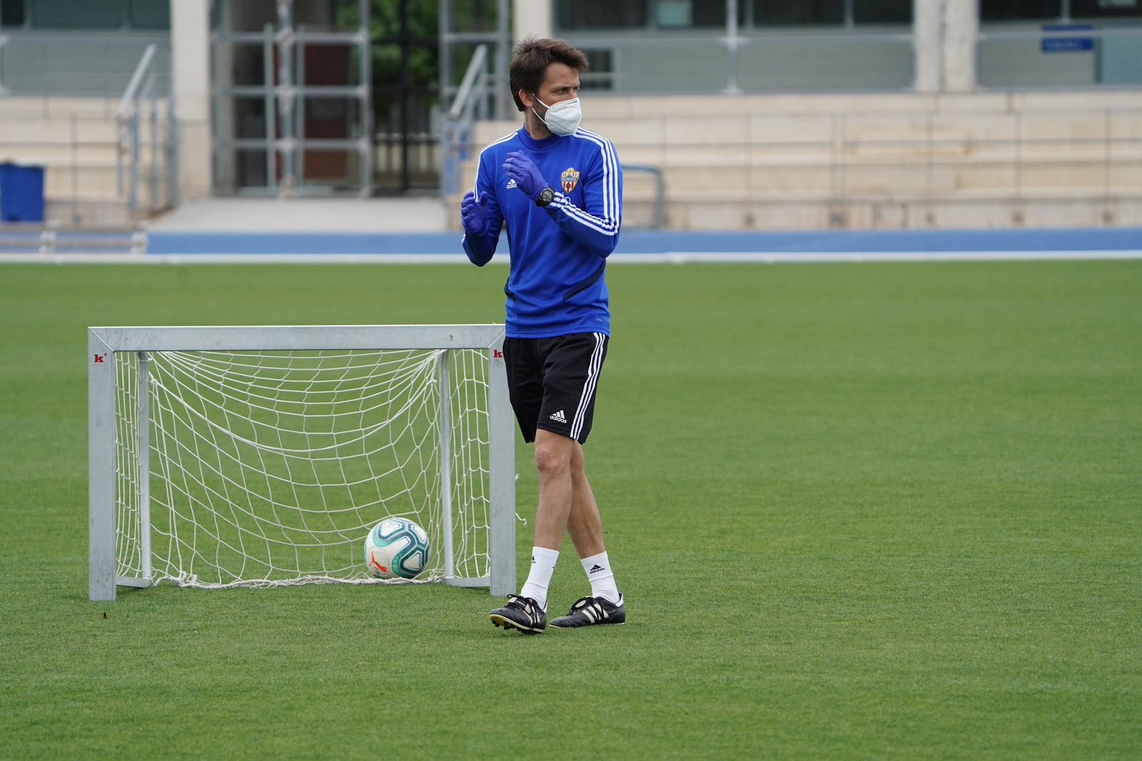 Entrenamiento de la UDA, viernes 15 de mayo.