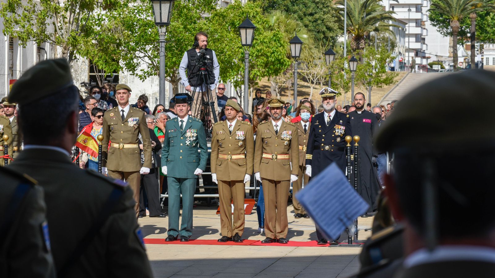 Homenaje del Regimiento de Artillería Antiaérea nº 74 a Daoiz y Velarde