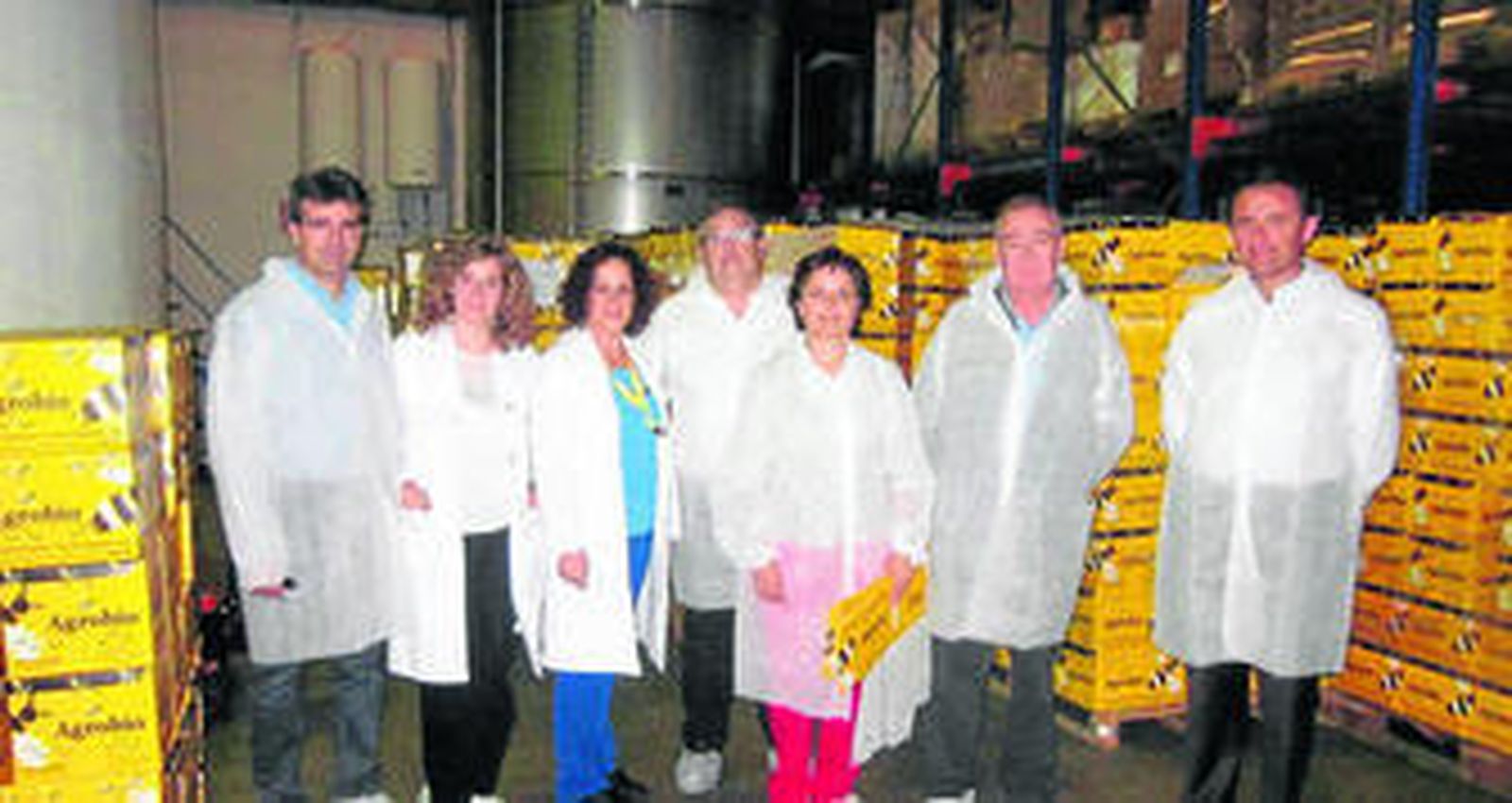 El director del Instituto Nacional de Investigación y Tecnología Agraria y Alimentaria, Manuel Lainez Andrés, visitó ayer las instalaciones de Agrobío.