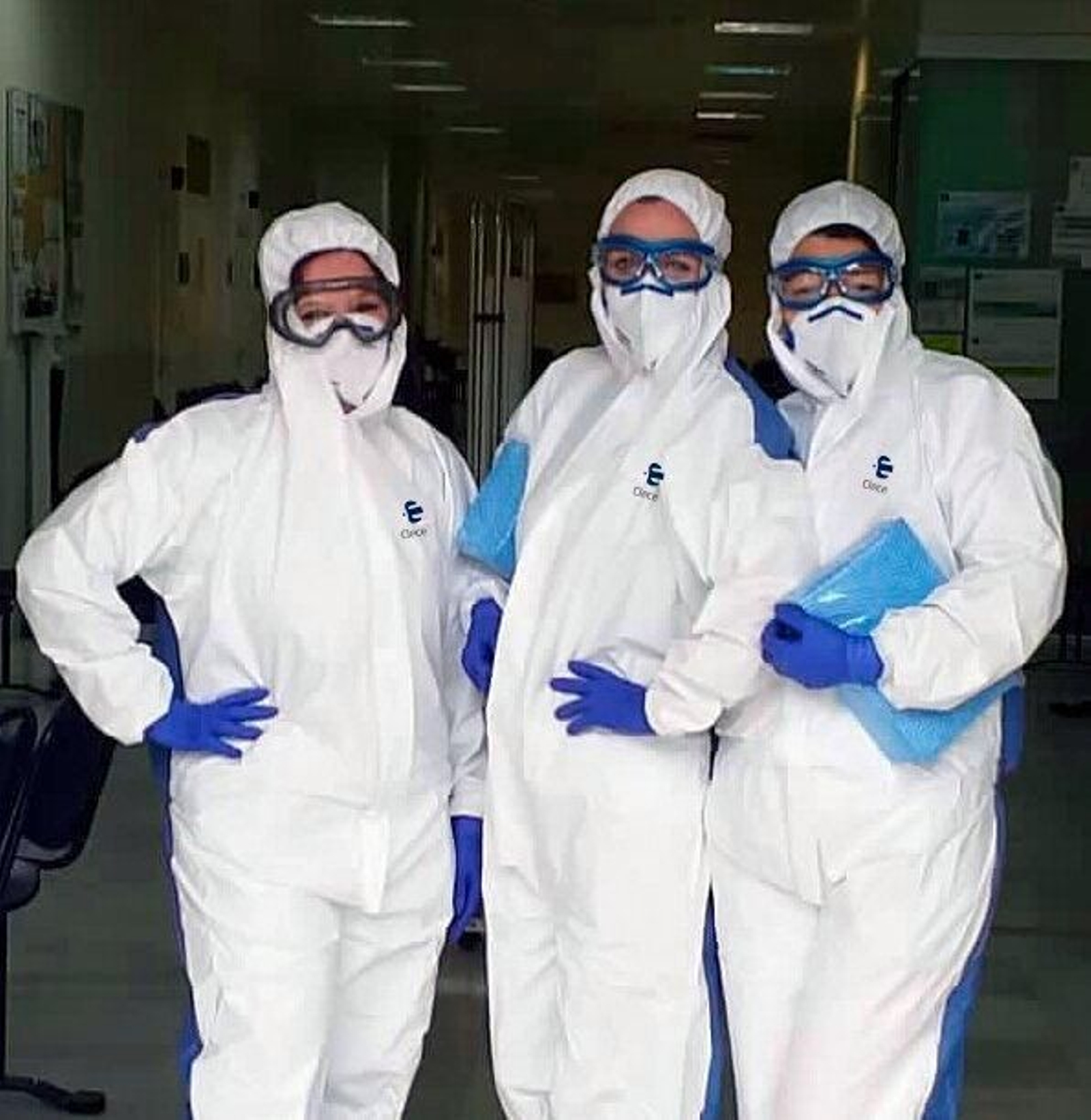 Trabajadoras de Clece.