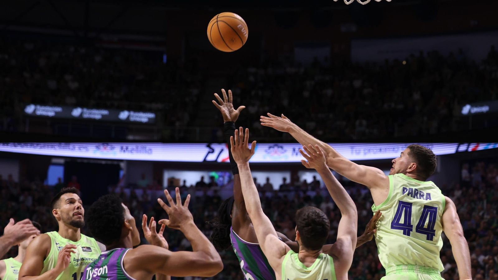 Las fotos del Unicaja-Barcelona, primer partido del play off de la Liga Endesa
