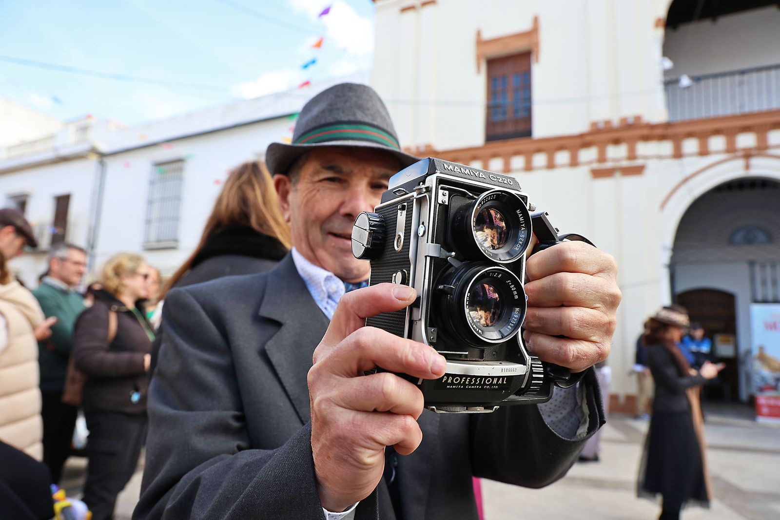 Imágenes del ambiente en la Feria de Época 1900 de Moguer