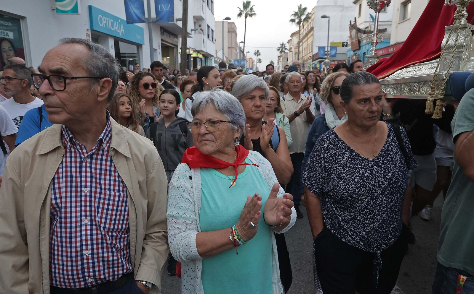 Fotos del regreso de la Virgen de la Luz a su santuario en Tarifa