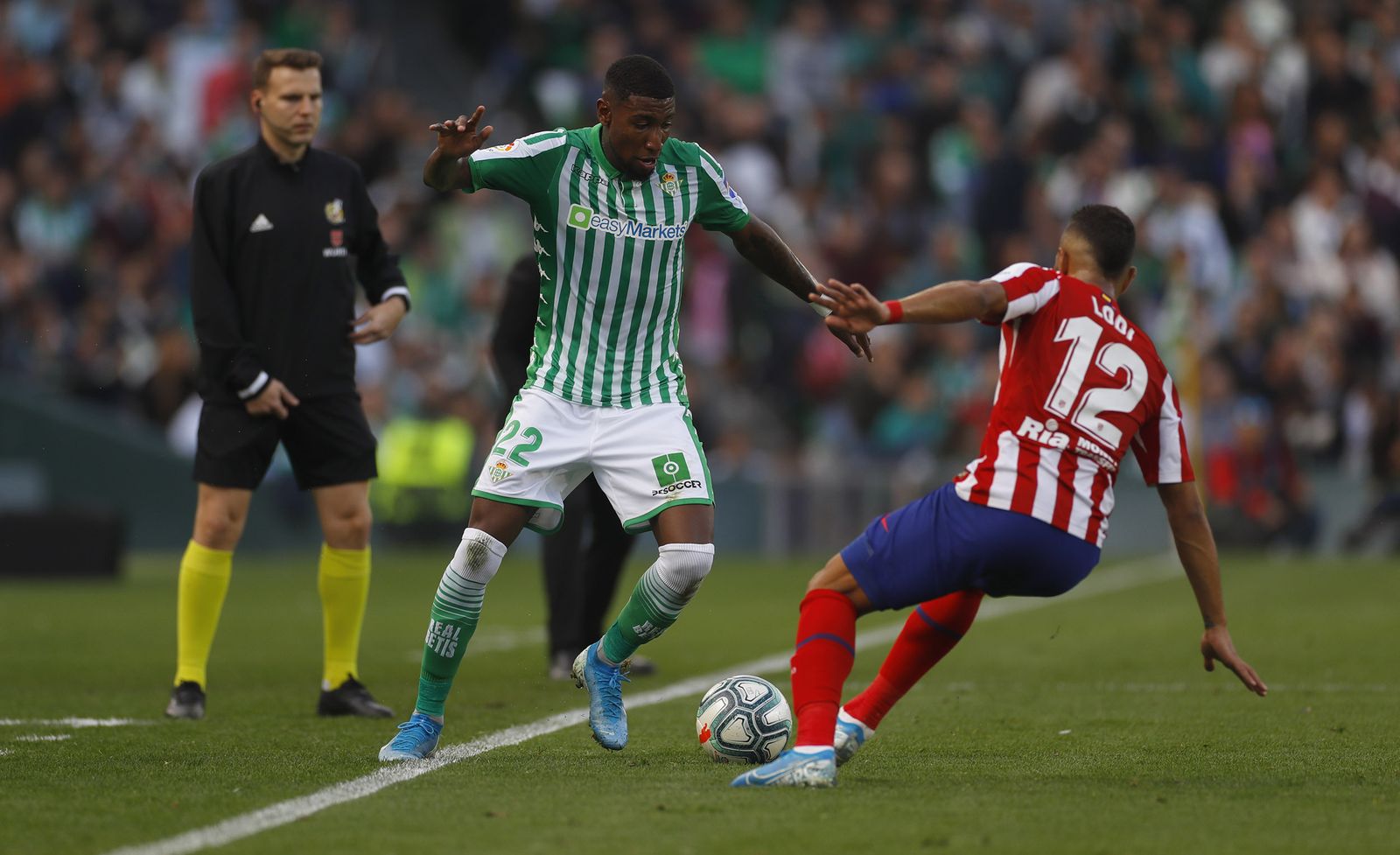 Las imágenes del Betis-atlético de Madrid