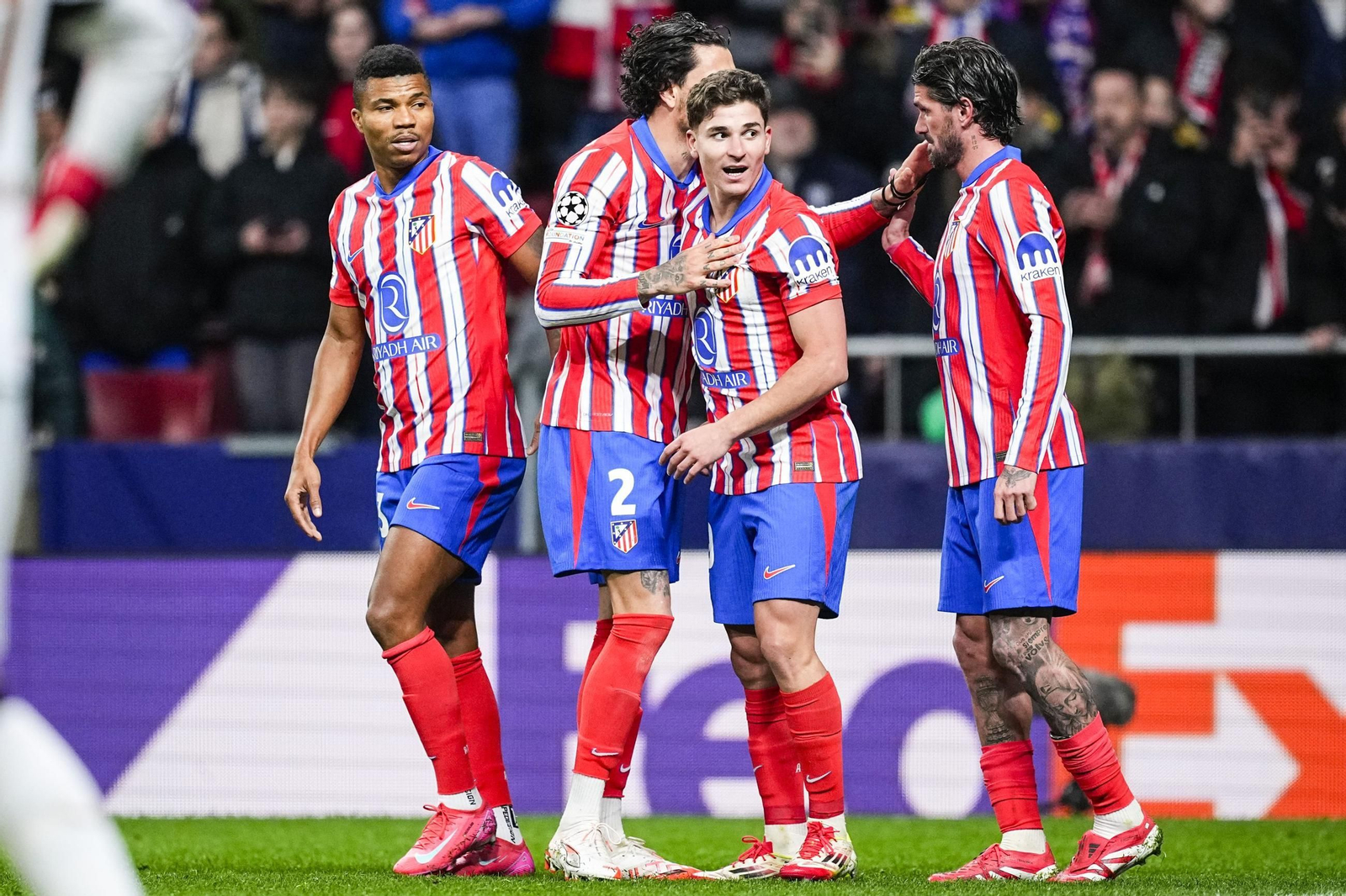 Las fotos del Atlético de Madrid - Bayer Leverkusen