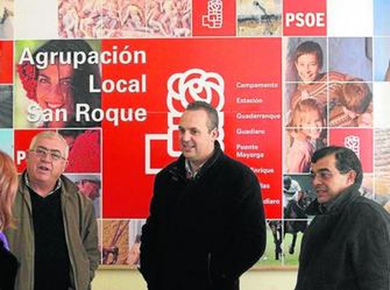 Juan Miguel Martínez Font, Juan Carlos Ruiz Boix y Miguel Núñez, en una imagen reciente.