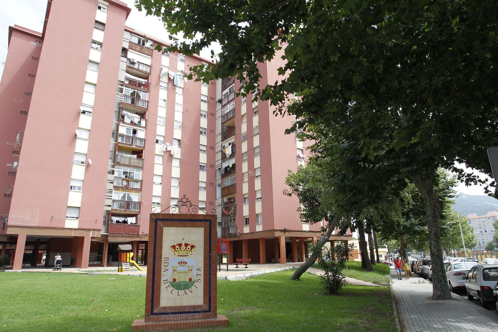 La barriada de Bellavista, en La Línea.