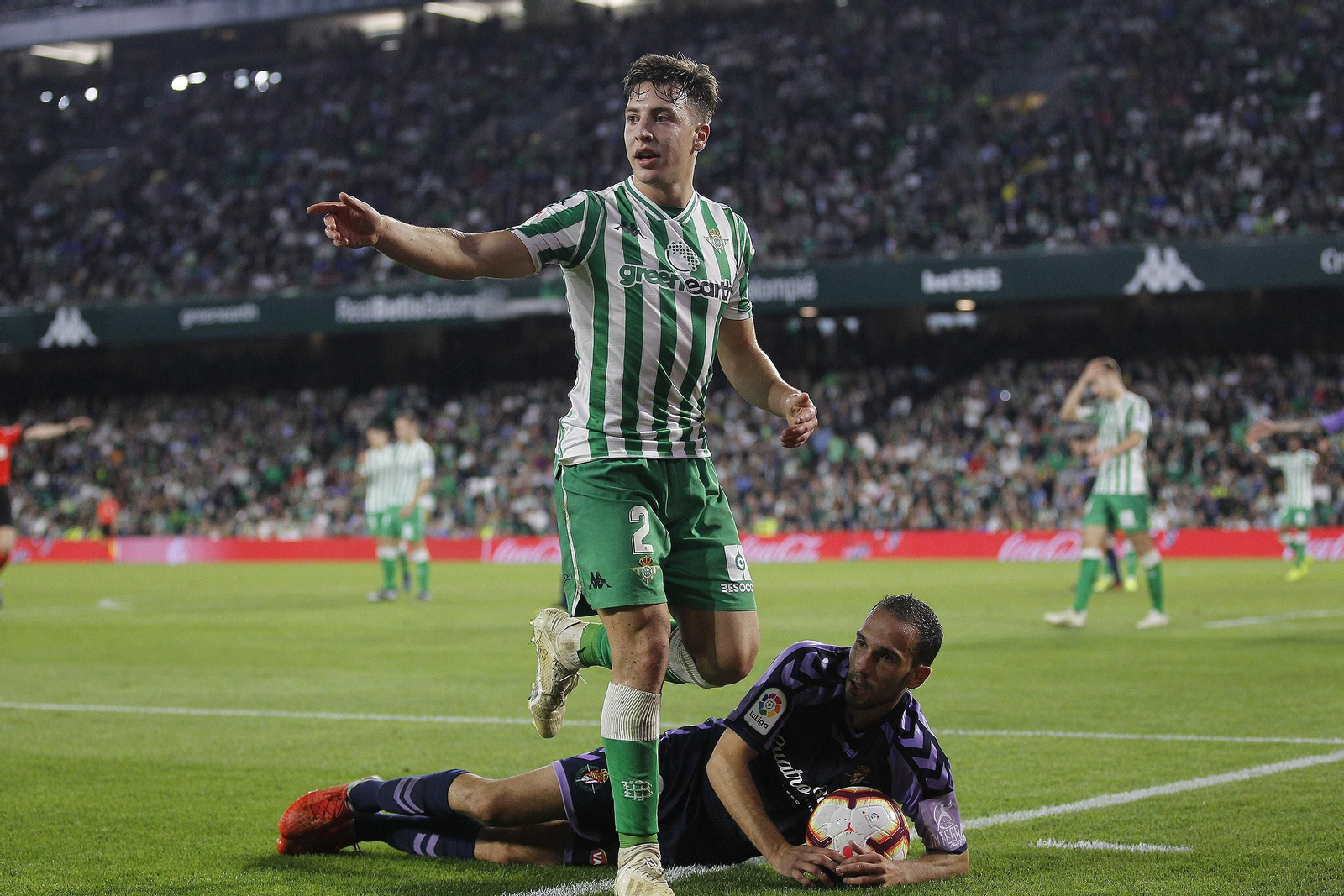 Las imágenes del Betis-Valladolid