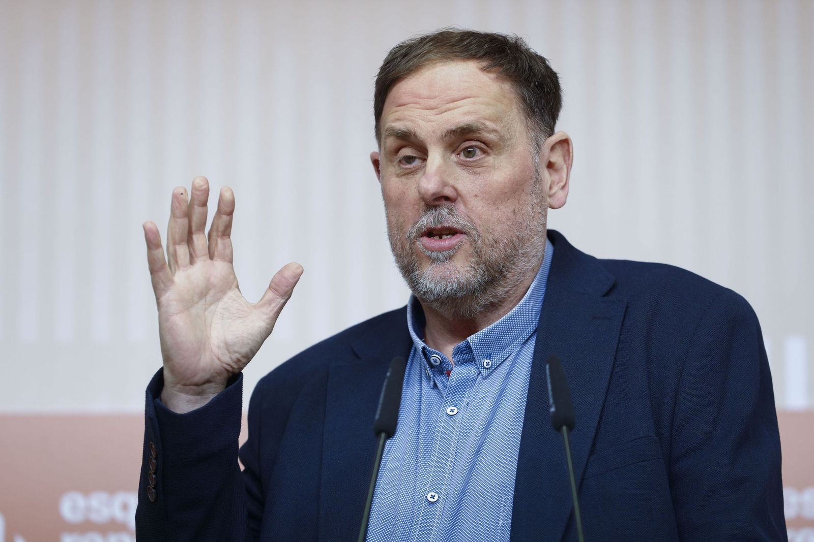El líder de ERC, Oriol Junqueras.