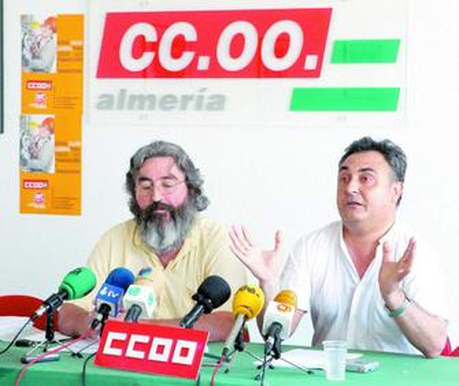 Jiménez de la Cofradía de Pescadores de Adra y Almansa de CCOO.