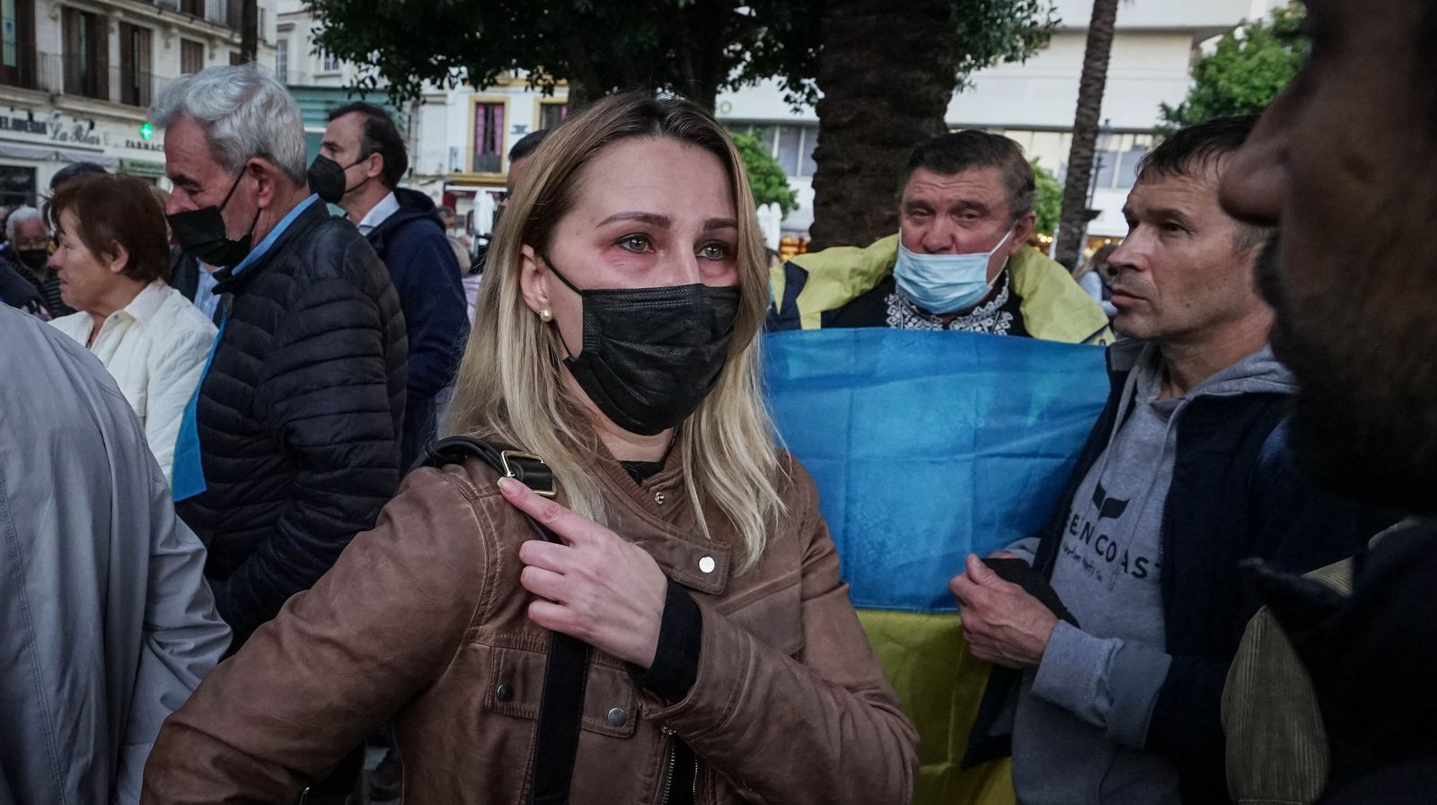 Concentración en Jerez por la paz en Ucrania