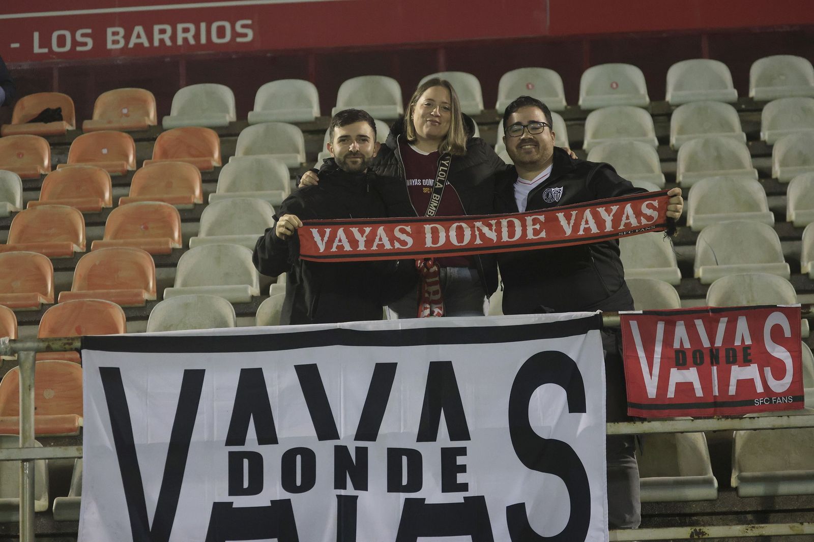 Búscate en el Nuevo Mirador durante el Algeciras - Sevilla Atlético de Primera Federación