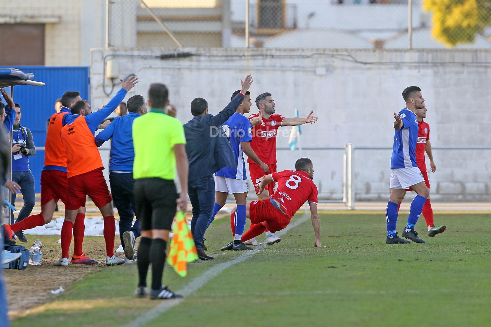 Xerez CD - Xerez DFC en el campo de La Juventud