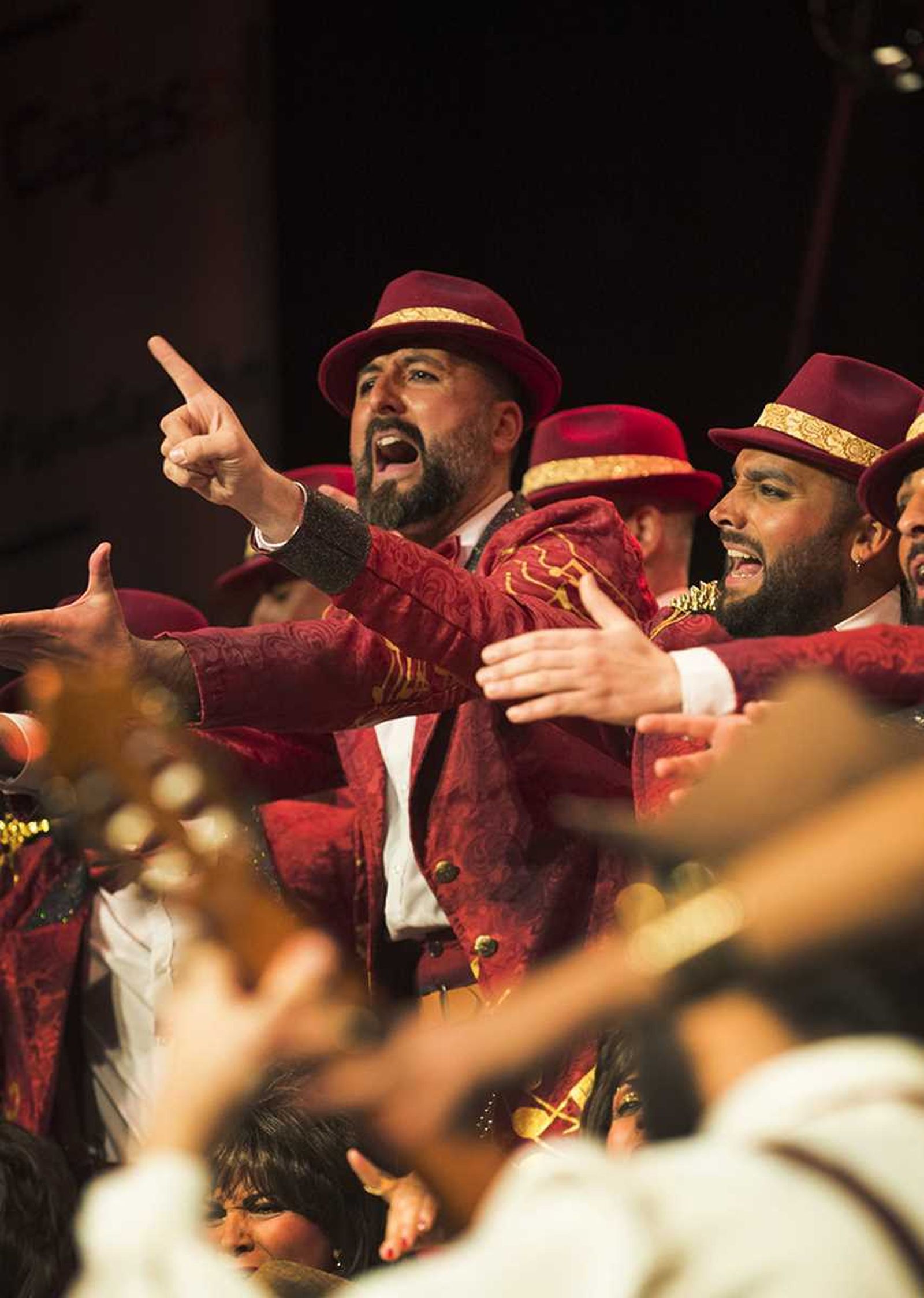 Las imágenes de la primera semifinal