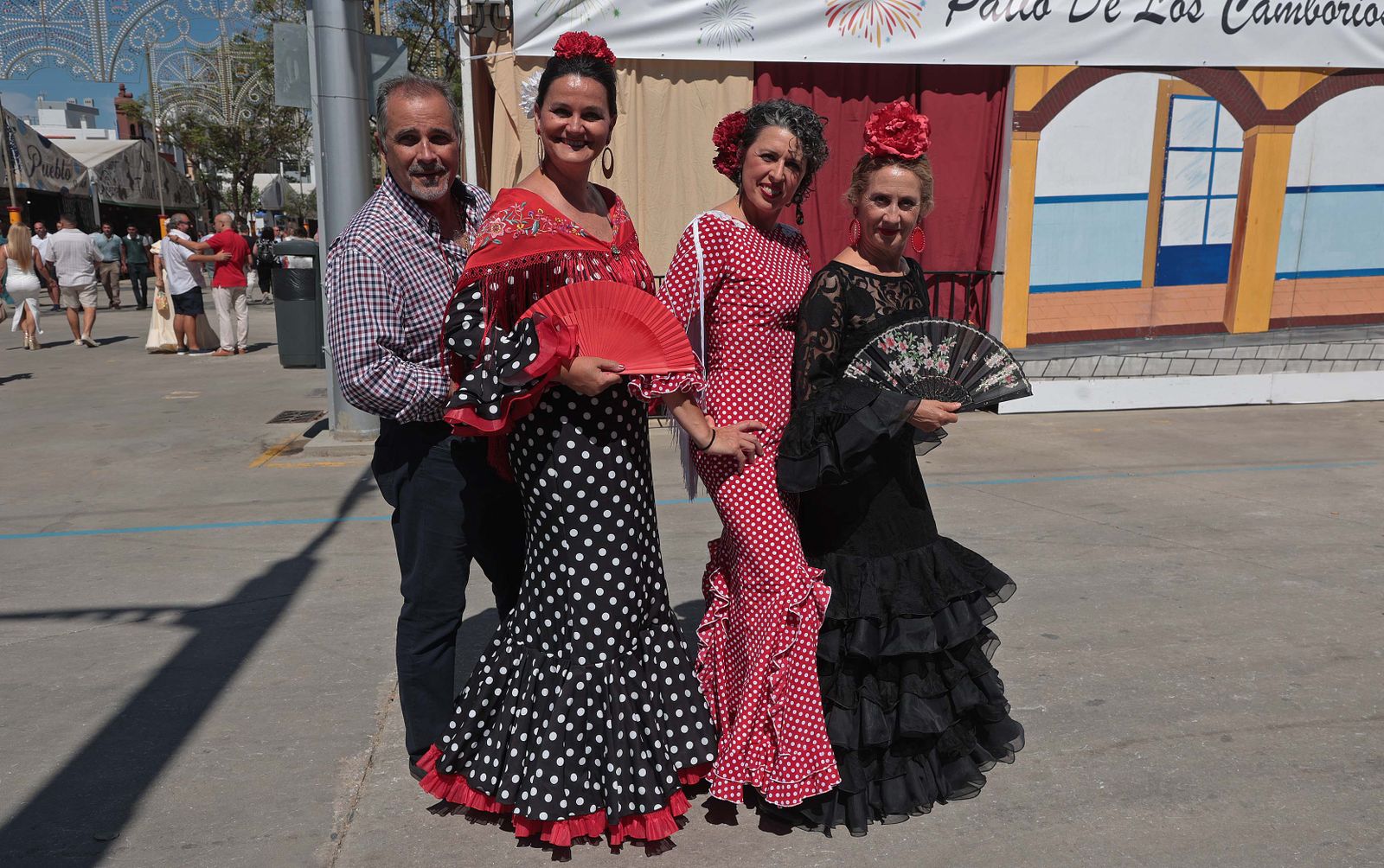 Fotos del Domingo por Sevillanas en la Feria Real de Algeciras 2024