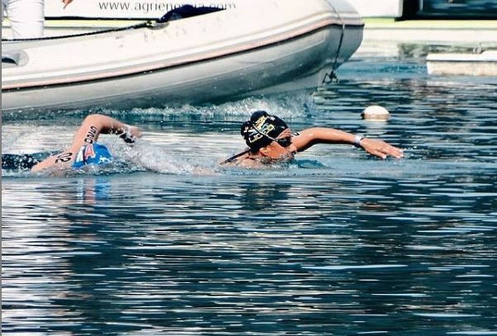 María de Valdés, durante una prueba