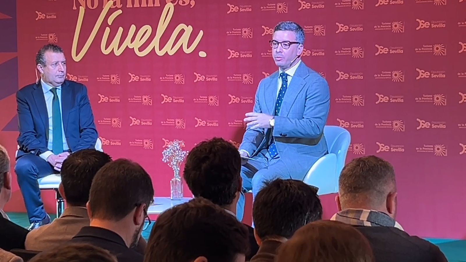 Presentación de la oferta de la provincia de Sevilla en Fitur en las Setas