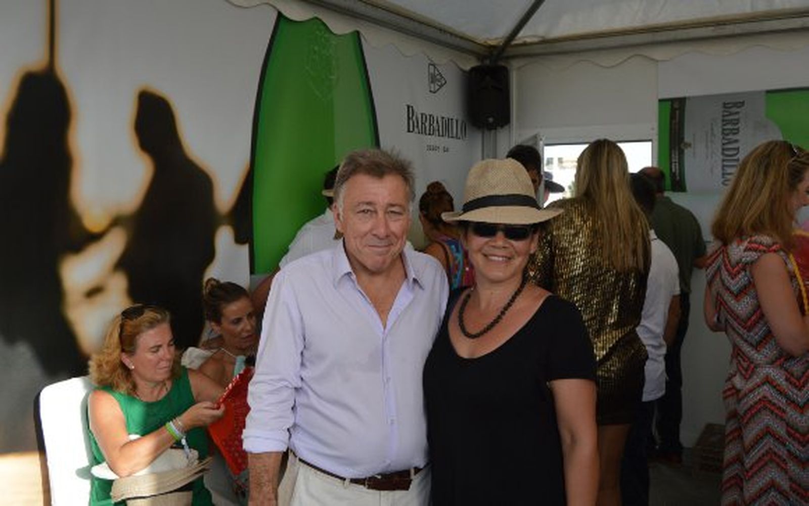 Claudio Arañó con su mujer Bibiana Fernández.

Foto: Ignacio Casas de Ciria