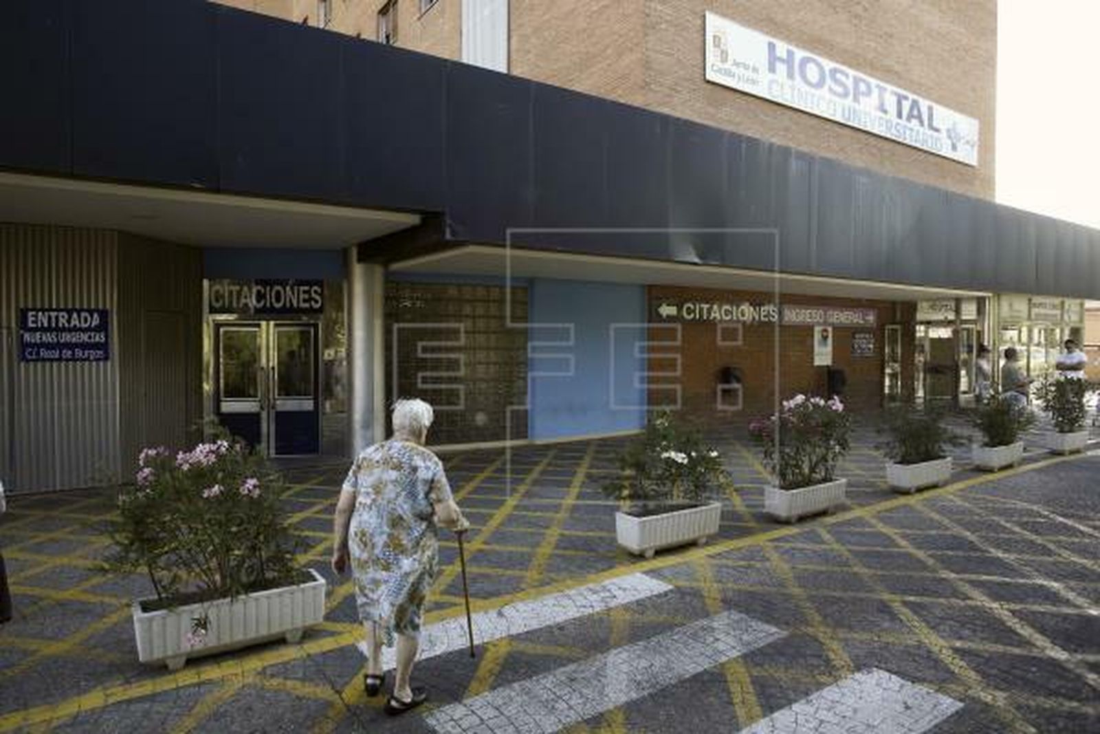 Vista del Hospital Clínico Universitario de Valladolid.