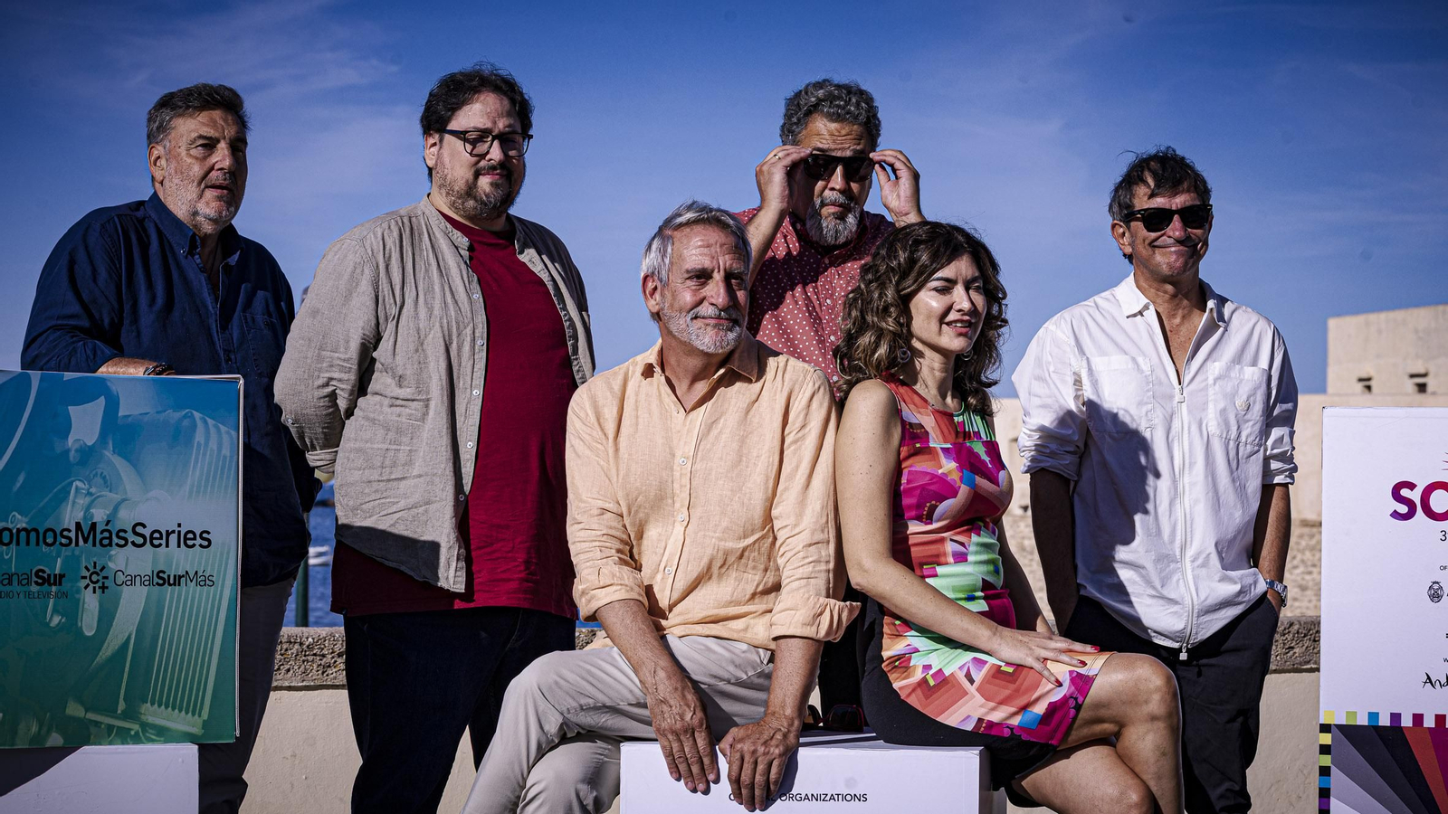 Las imágenes del photocall del sábado 13 del South Series Festival en La Caleta de Cádiz