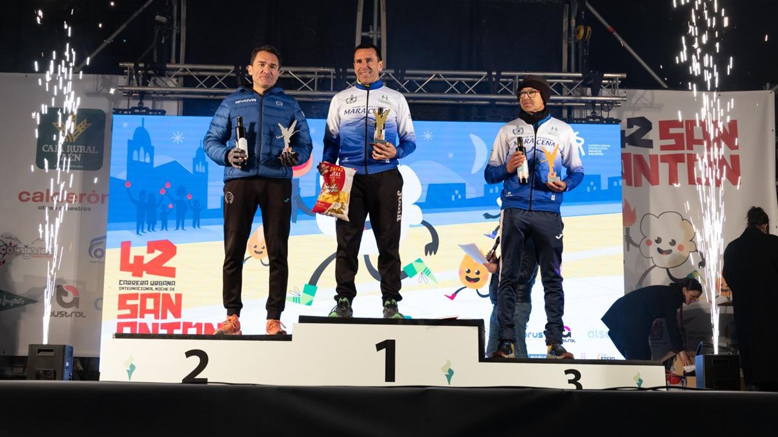 En imágenes: entrega de premios de la prueba popular de la Carrera de San Antón