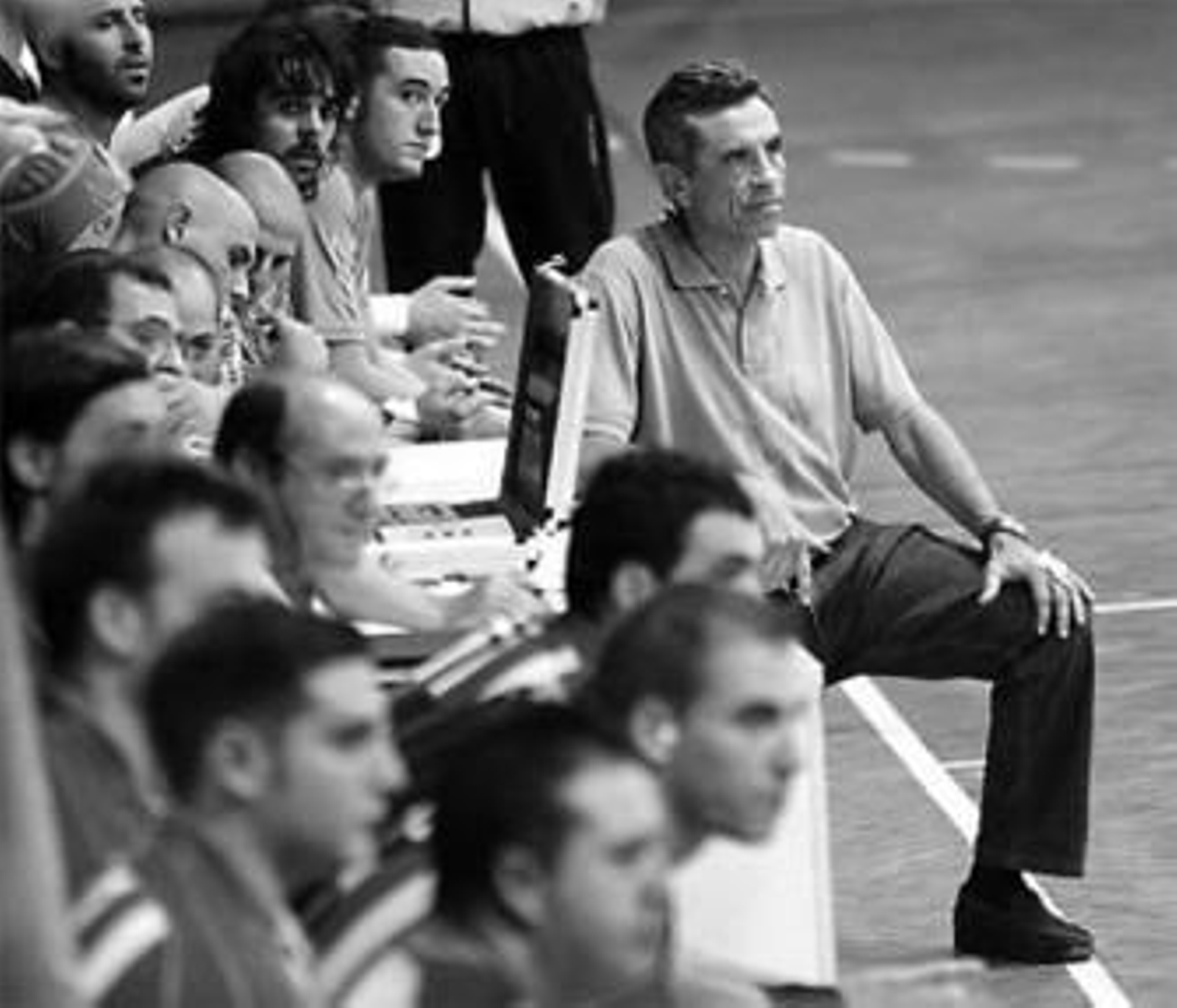 Juanjo Fernández, durante el choque contra el Puerto Sagunto. Juanjo Fernández, durante el choque contra el Puerto Sagunto.