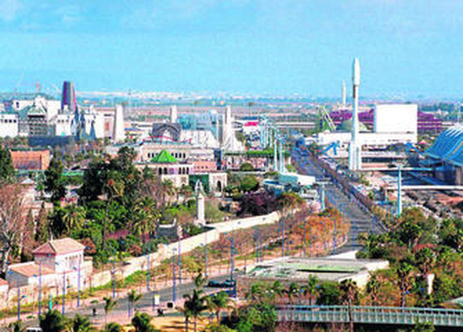 Vista general del Parque Científico y Tecnológico de Cartuja.