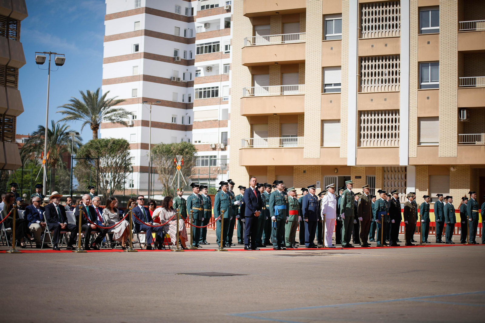 Fotogalería del 180 aniversario de la Guardia Civil.