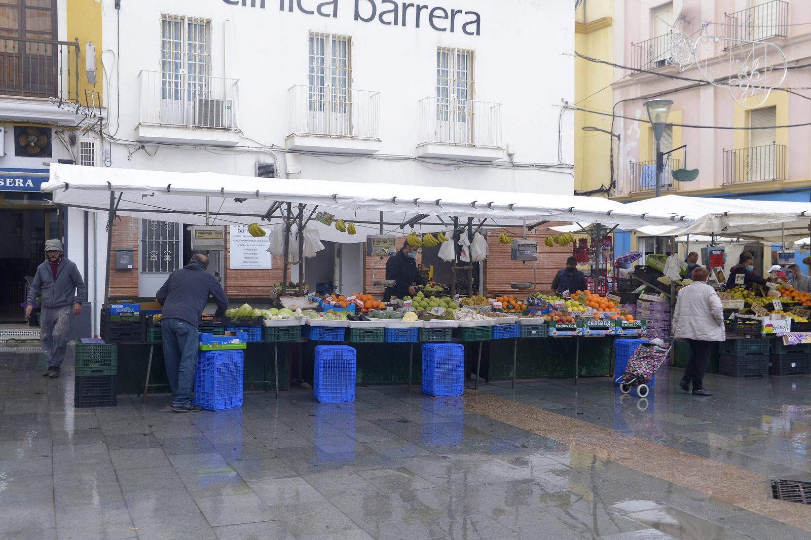 Un día en el mercado de Algeciras.