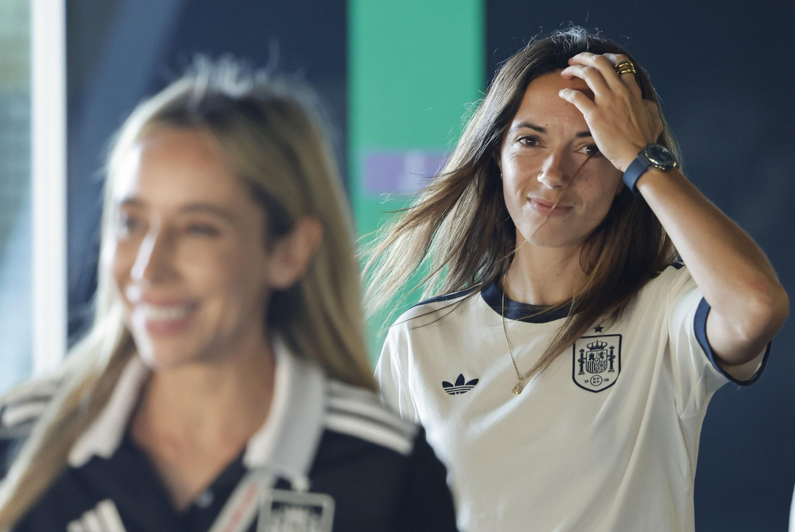 Las fotos de España antes de enfrentarse a Suiza en la Eurocopa femenina