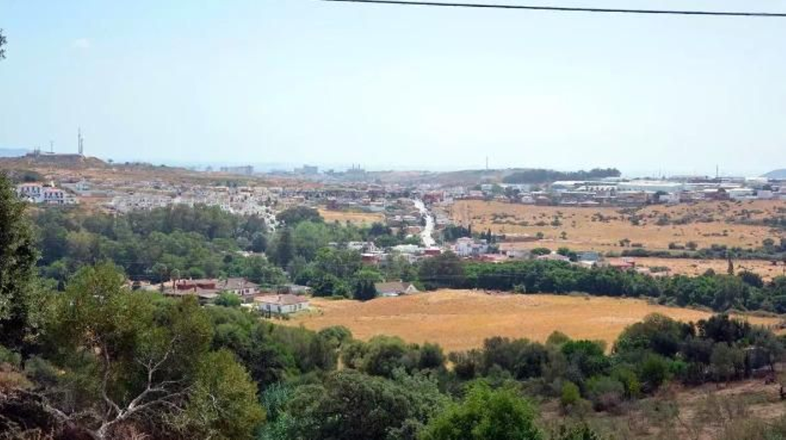 Vistas de la barrida de El Cobre de Algeciras