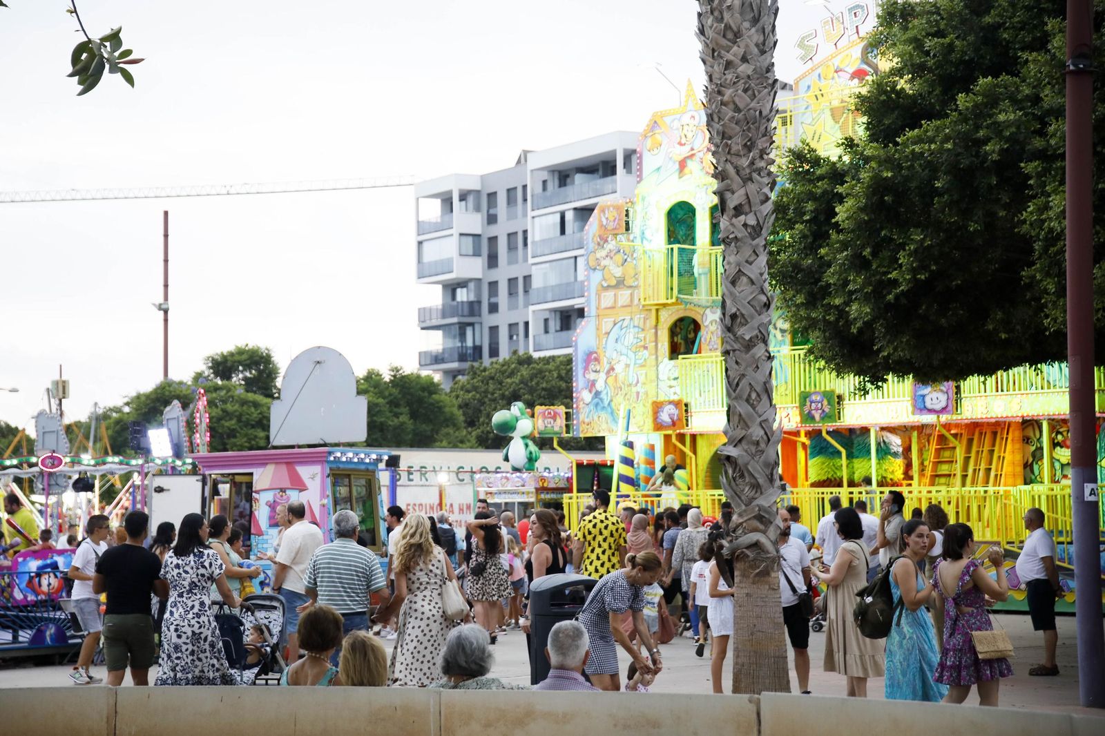 Las imágenes del lunes en la Feria de Almería sin ruidos