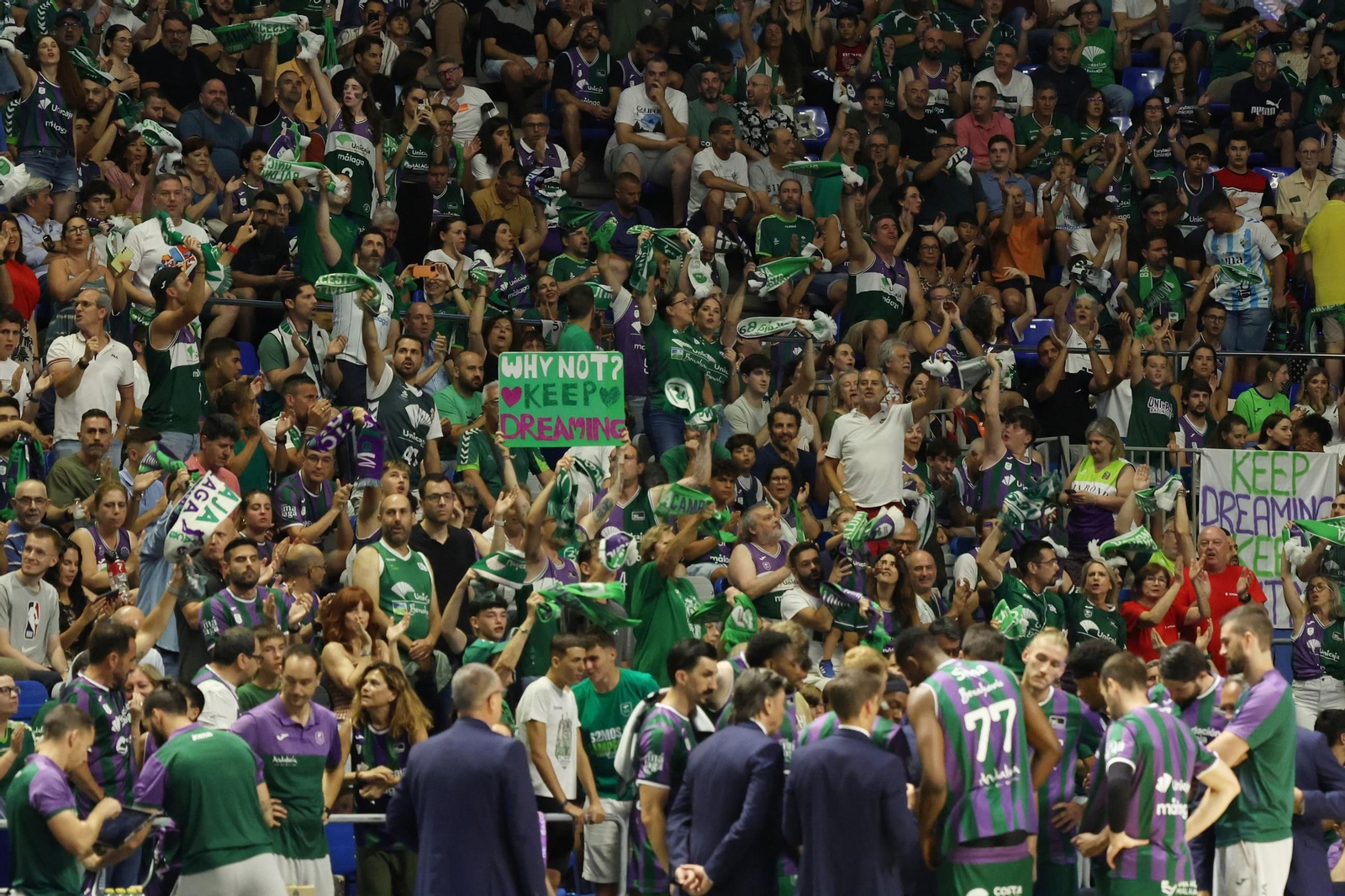 Las fotos del Unicaja-Real Madrid (4º partido semifinal ACB)