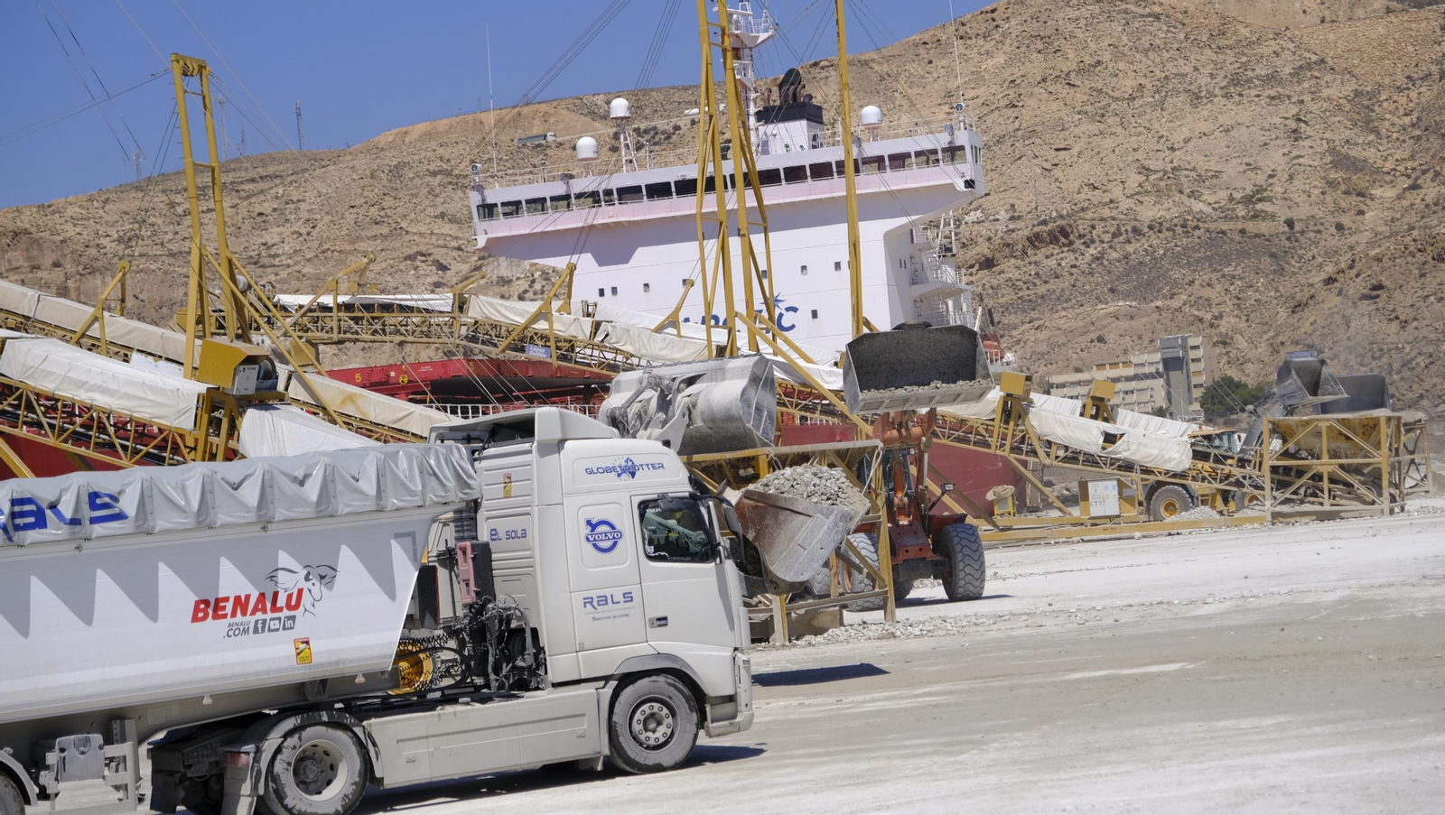 La Carretera del Yeso, en imágenes