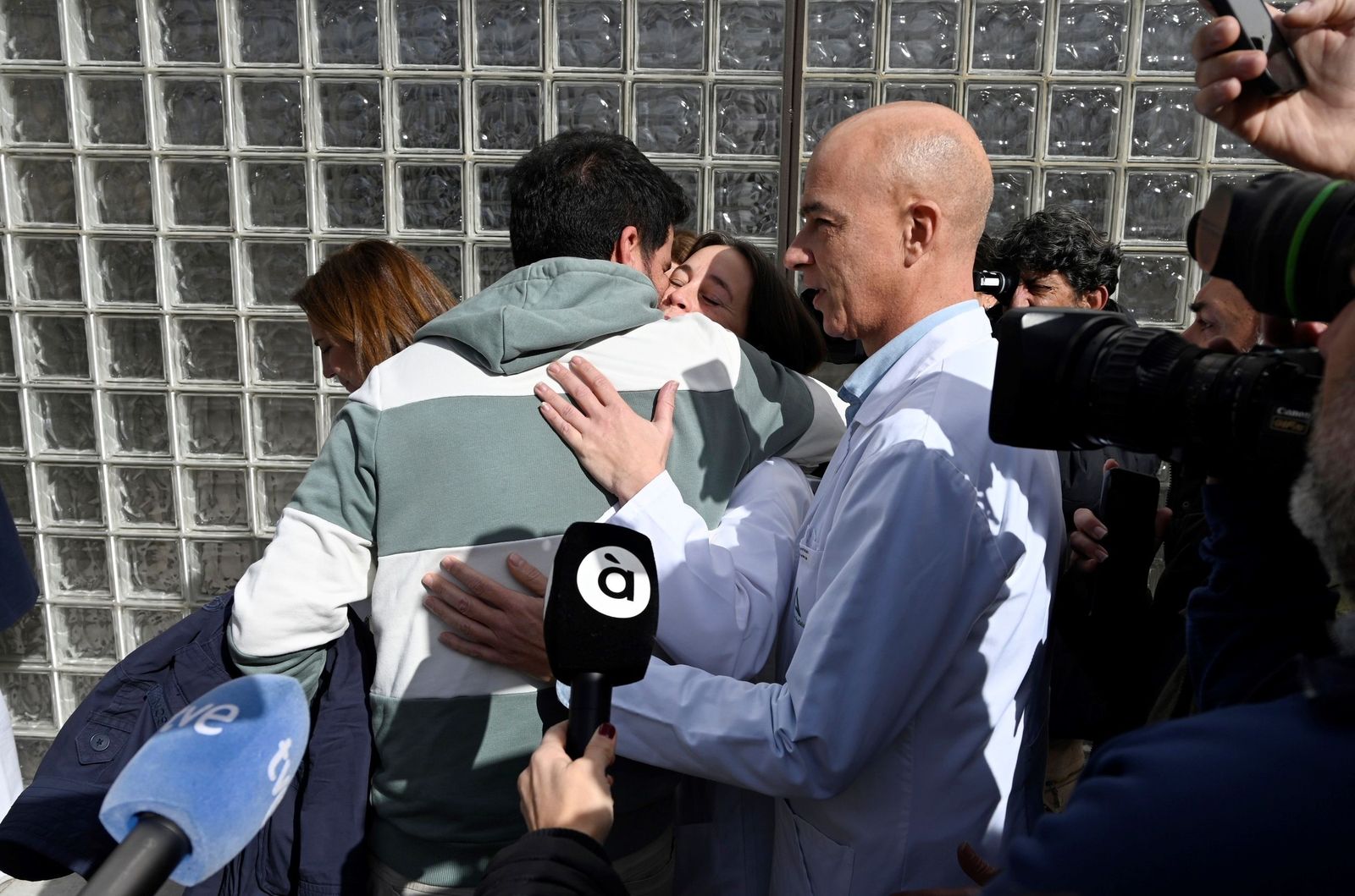 Salida niños heridos accidente Adamuz