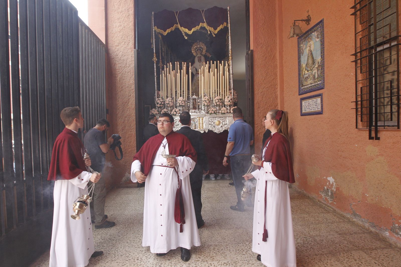 Imágenes de la Procesión de Coronación. Barrio de Los Molinos. Semana Santa Almería 2019