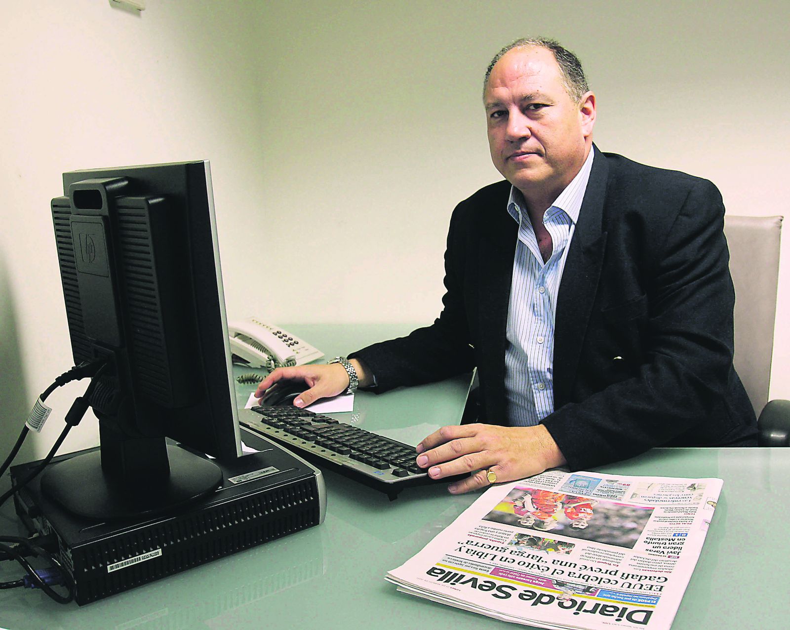 El capataz Antonio Santiago