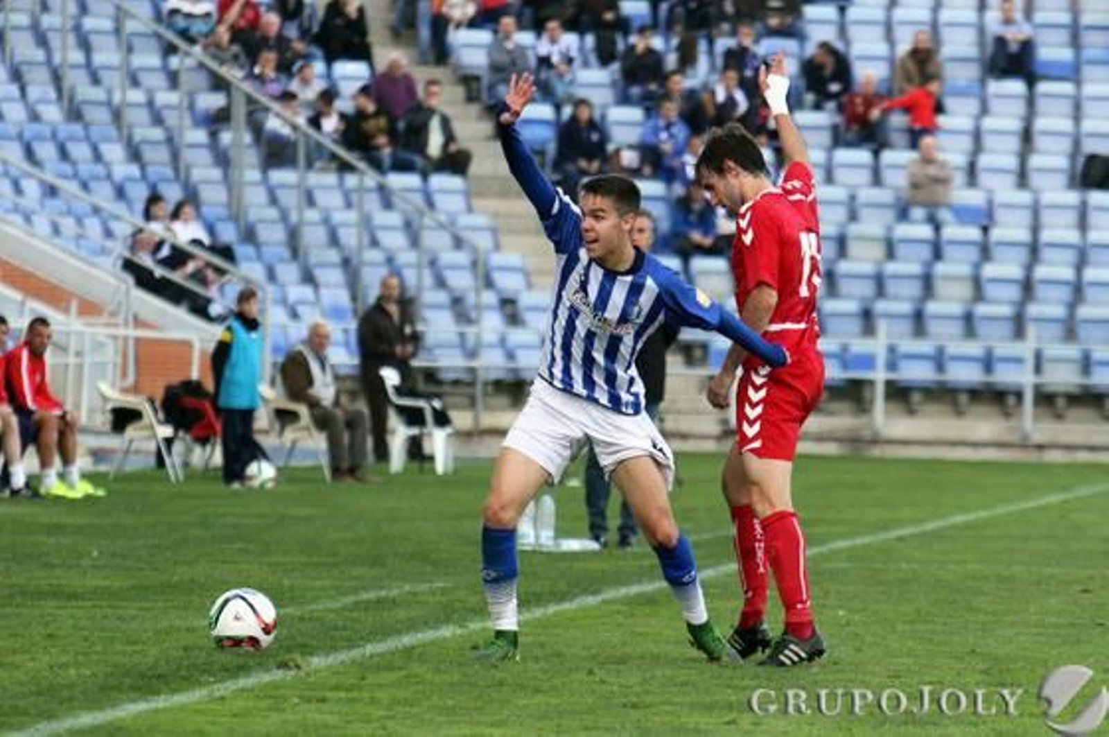 Las imágenes del Recre-Murcia