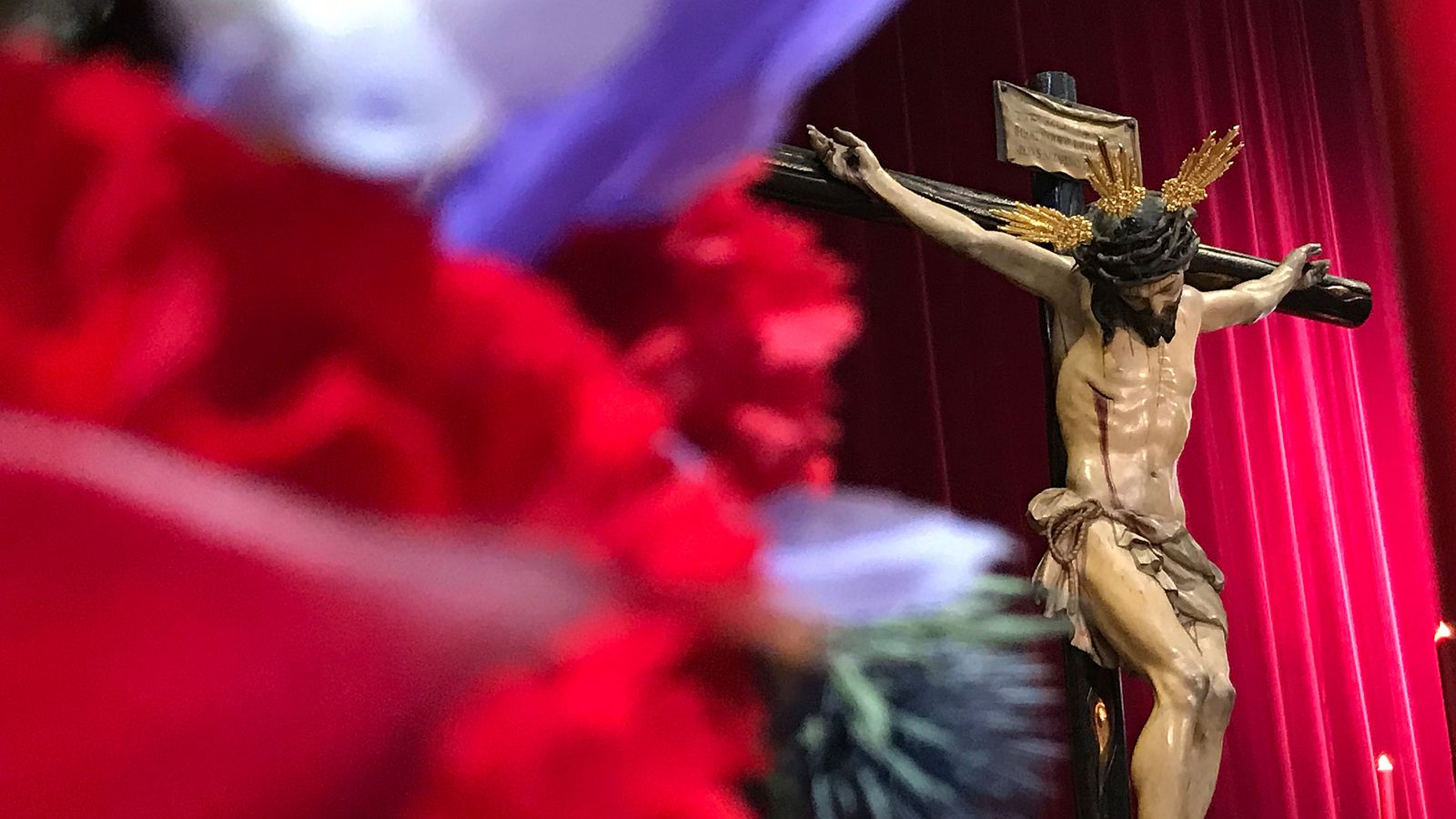 Veneración al Santísimo Cristo de la Salud de San Bernardo