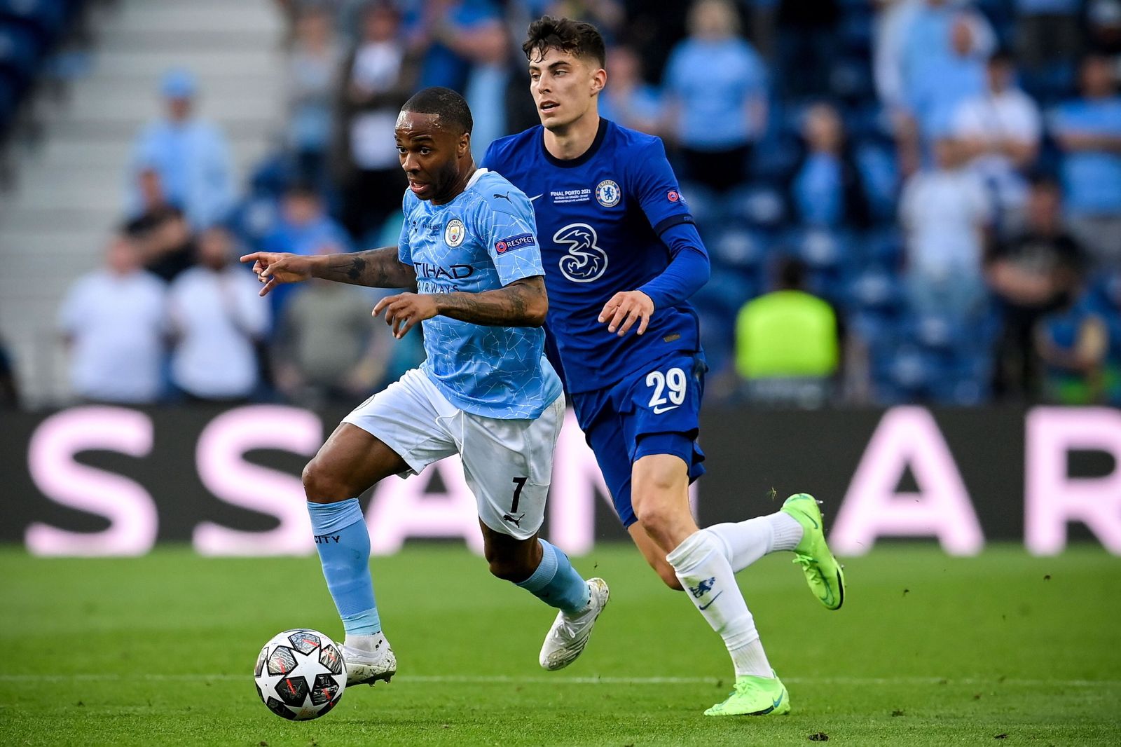 La final de la Champions entre el Manchester City y el Chelsea, en imágenes