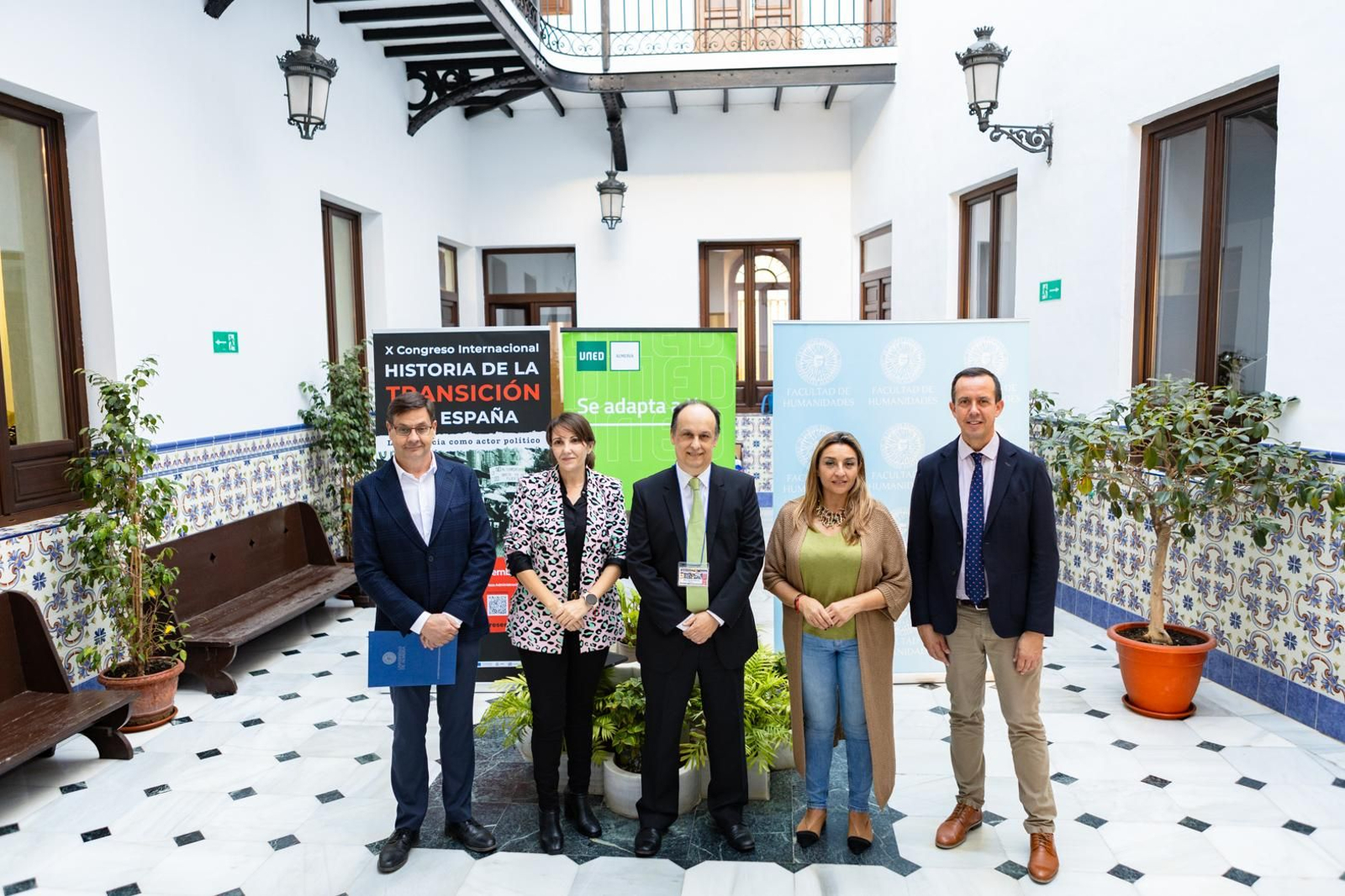 José Antonio Pérez, María del Carmen Pérez, Rafael Quirosa, María del Mar López y José María Martín.
