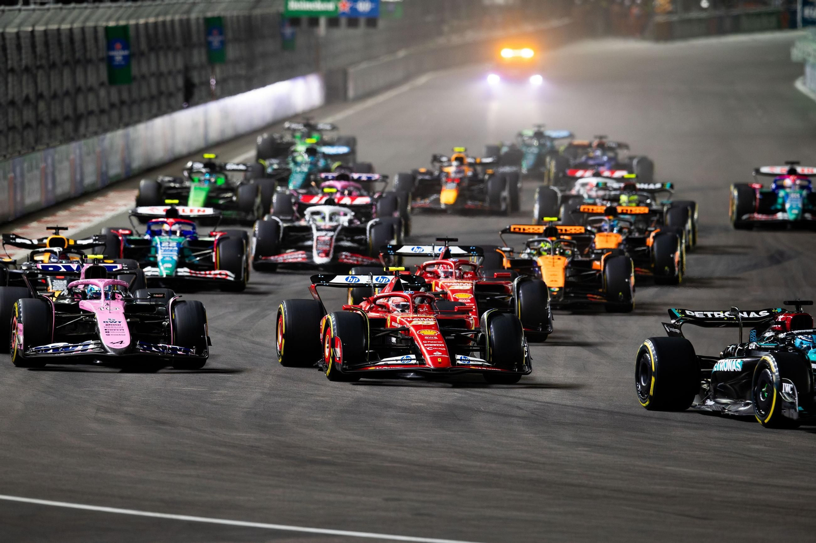 Las fotos del título mundial de Verstappen en Las Vegas