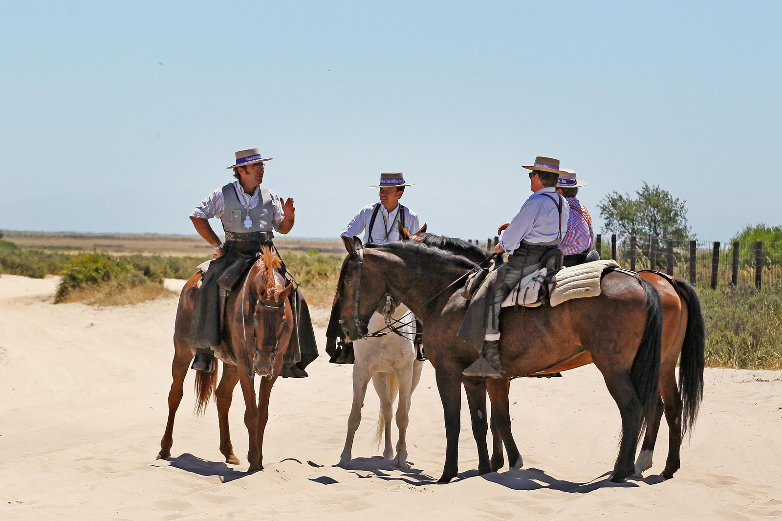 La hermandad de Jerez inicia su vuelta por el coto