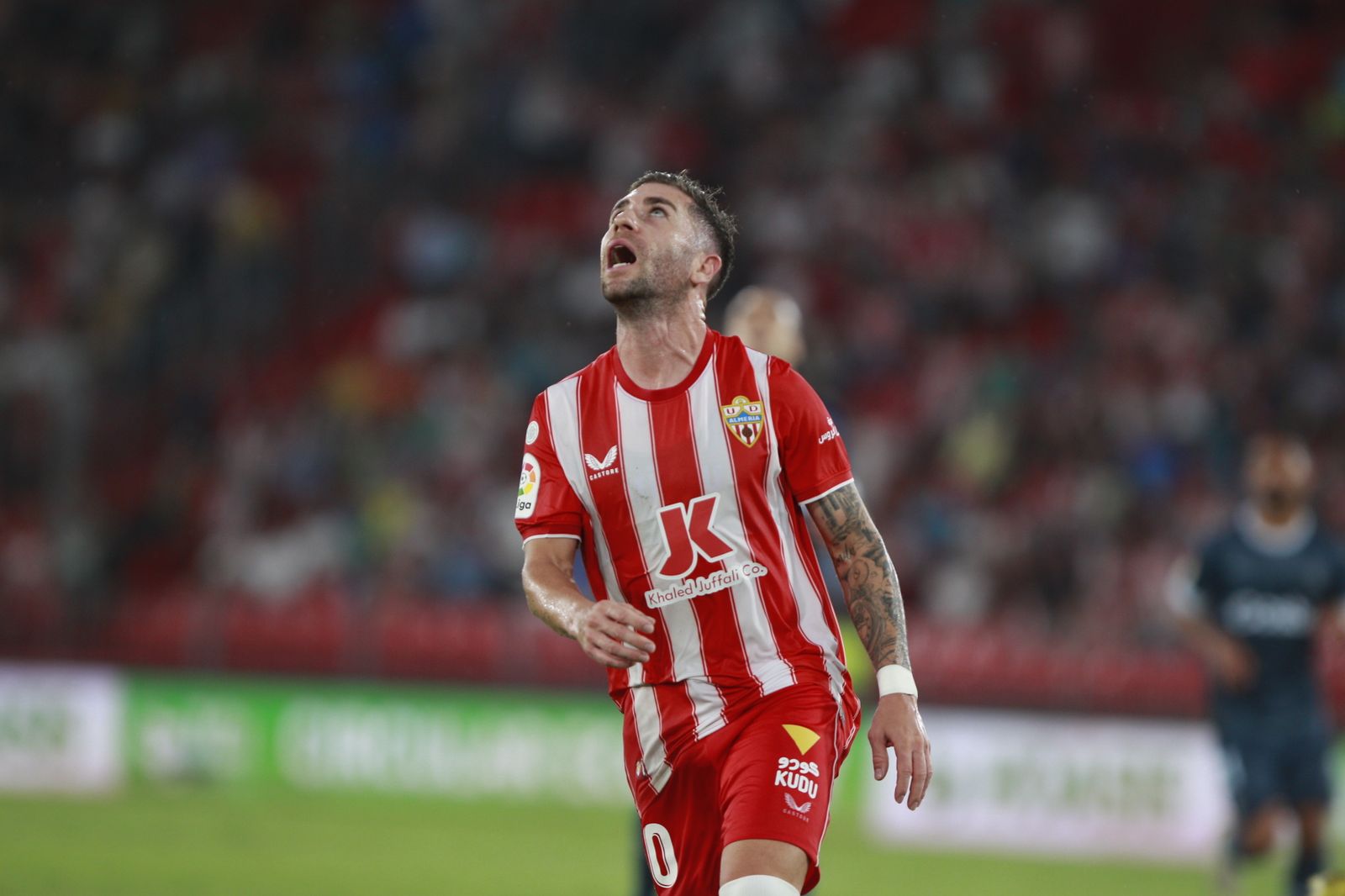 Imágenes del partido de fútbol U.D. Almería-Girona F.C.