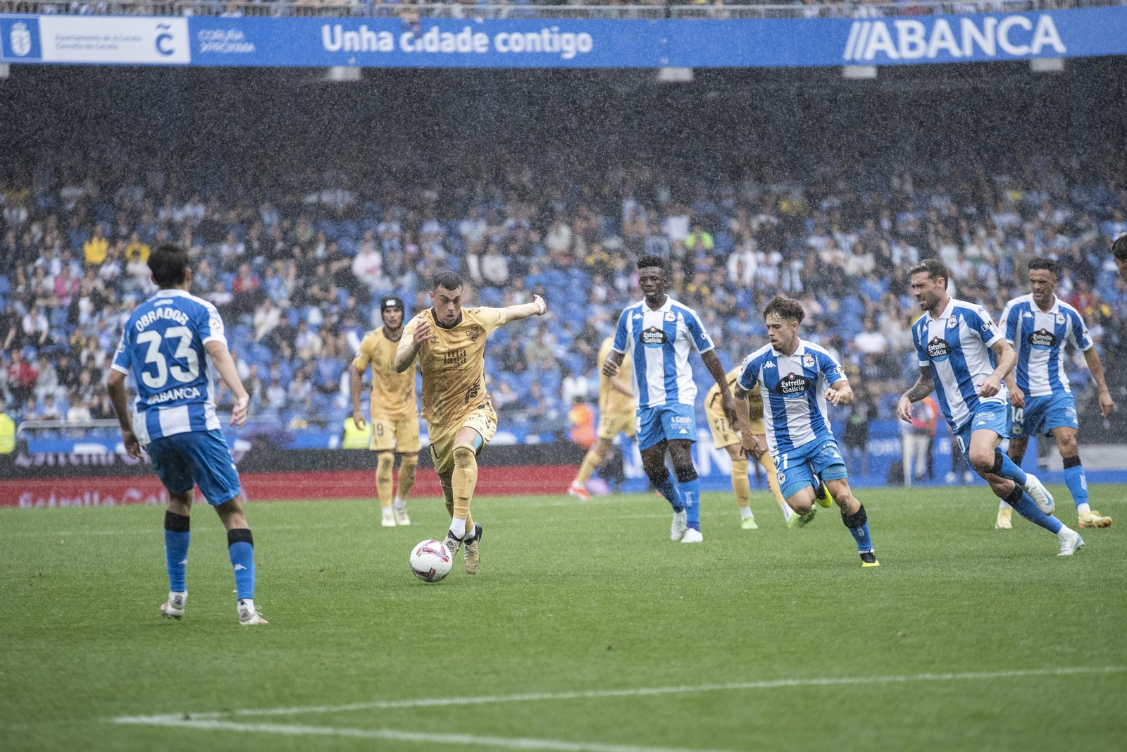 El Deportivo-Málaga CF, en fotos El Deportivo-Málaga CF, en fotos