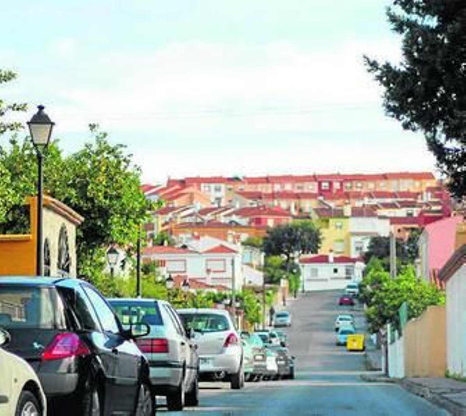 Vista parcial del casco urbano de Los Barrios.