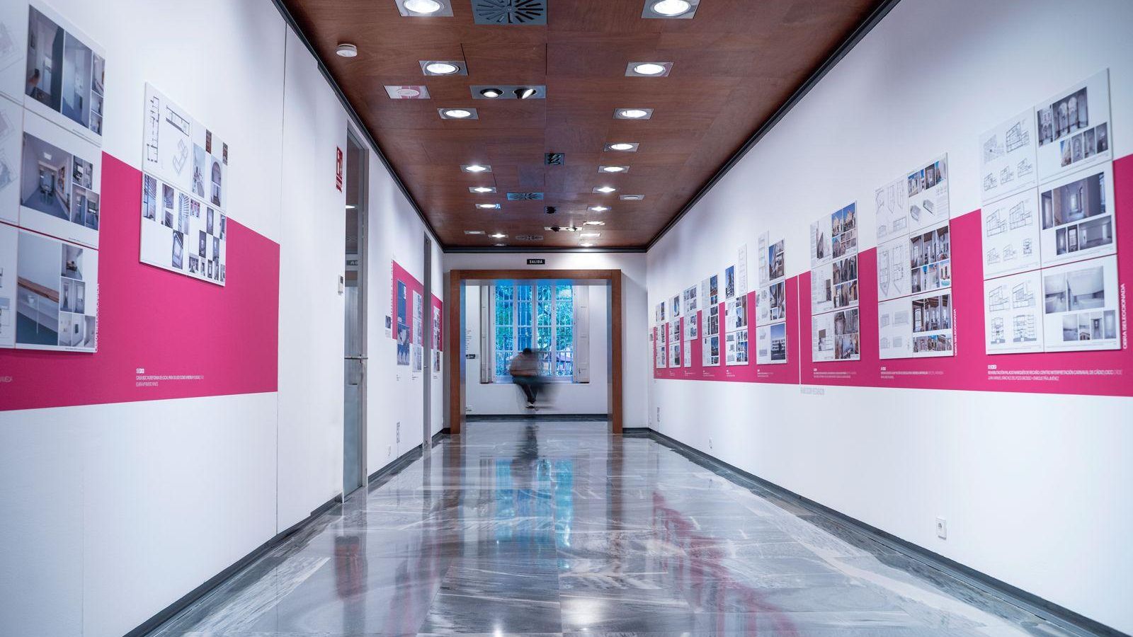 Exposición con los trabajos premiados