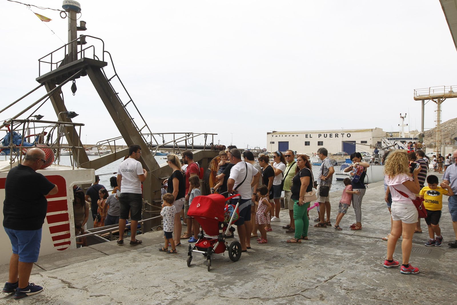 Fotogalería Jornada Puertas Abiertas Puerto Pesquero Almería