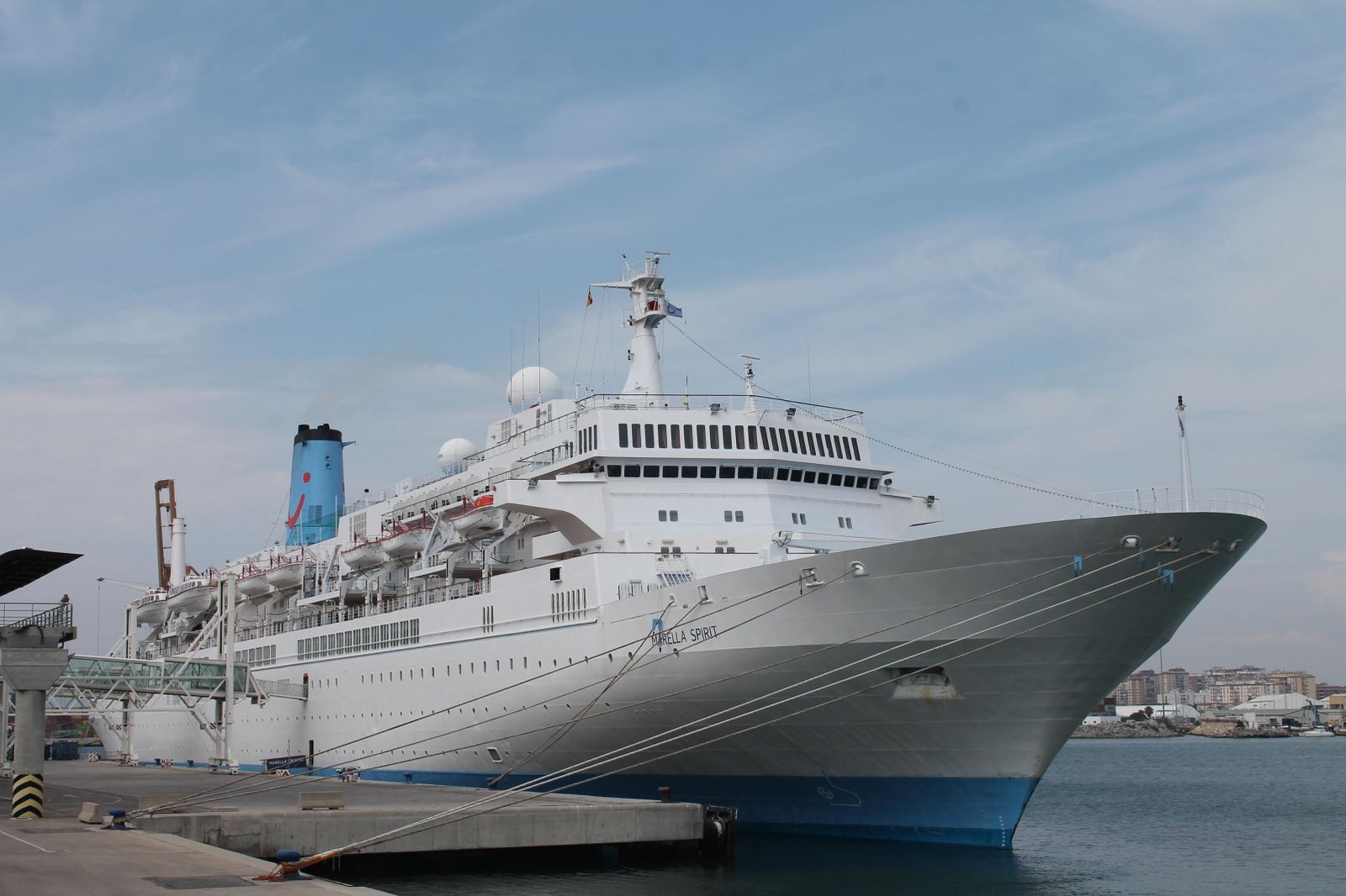 Buque de crucero 'Marella Spirit' que realizará dos escalas durante la Feria.