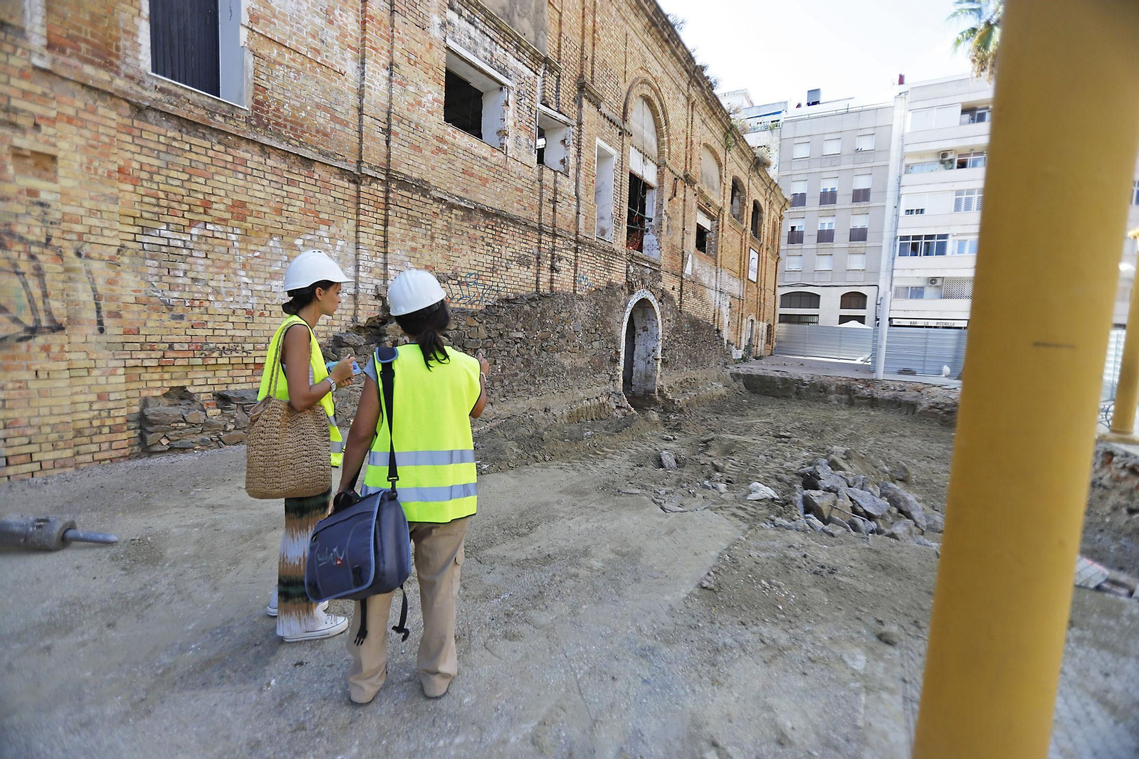 Visita a las entrañas del antiguo mercado de Santa Fé de Huelva